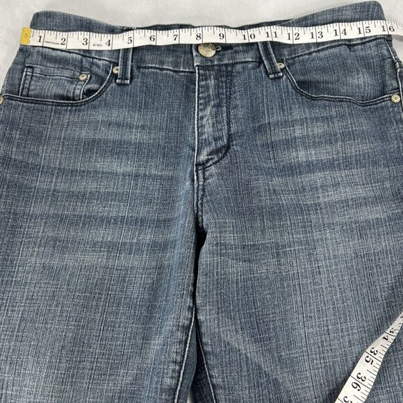 Seven7 Women's 8 (32 x 32) Bootcut Jeans Stretch Slim Medium Wash Mid Rise - Picture 11 of 11